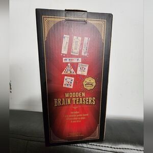Set of 7 Wooden Brain Teasers - Happy Hour The Original Fun Workshop